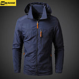 Mens Windbreaker Jackets Waterproof Military Hooded Coat Male New Combat Jackets Men Autumn Outdoor Hiking Biking Bomber Outwear 5