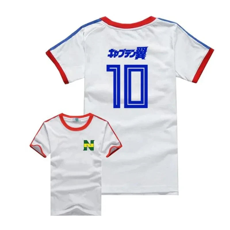 Atom School Nansheng Olive And Benji Kits Soccer Jersey Animation Captain Kids T-shirt High Quality Custom Men's T-shirt 5