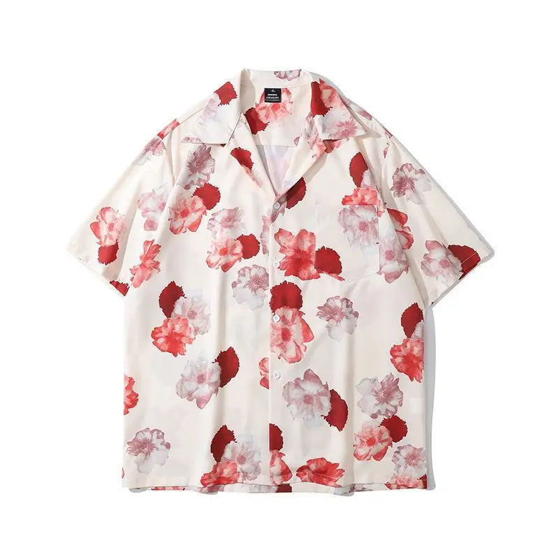 Men-Street-Fashion-Summer-Daily-Shirt-Hawaiian-Cartoon-Print-Casual-Loose-Shirts-Short-Sleeve-Beach-Loose