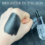 Waterproof Glitter Lipstick Sexy Black Lip Gloss Shiny Lip Tint  Cosmetics Halloween Lips Makeup 3
