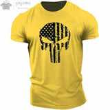 Tactical Skull Men's 3D Graphic Tee
