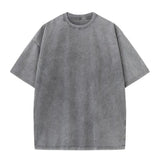 230G Cotton Retro T-shirt Drop-shoulder Sleeve Men Women Vintage Short-sleeve T Shirts TheFashionFever 6