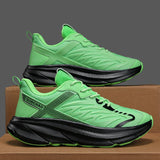 Men's Comfortable Casual Sneakers, Soft and Comfortable Upper, Fabric Lining with Cloth Insole, Breathable Lace-Up Round-Toe Sneakers for All Seasons, Sporty Style