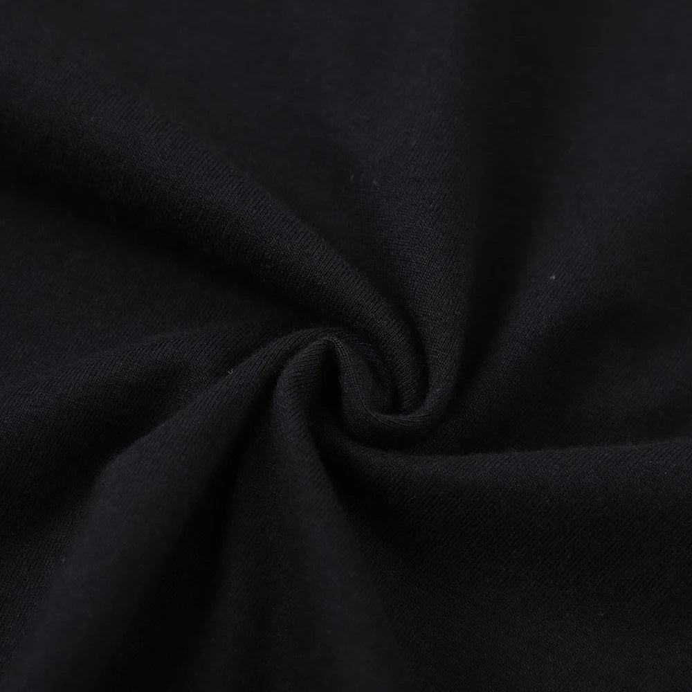 Couple Tees Swimming Black Cat Diving Shoulder Short Sleeved T-shirt For Men 6