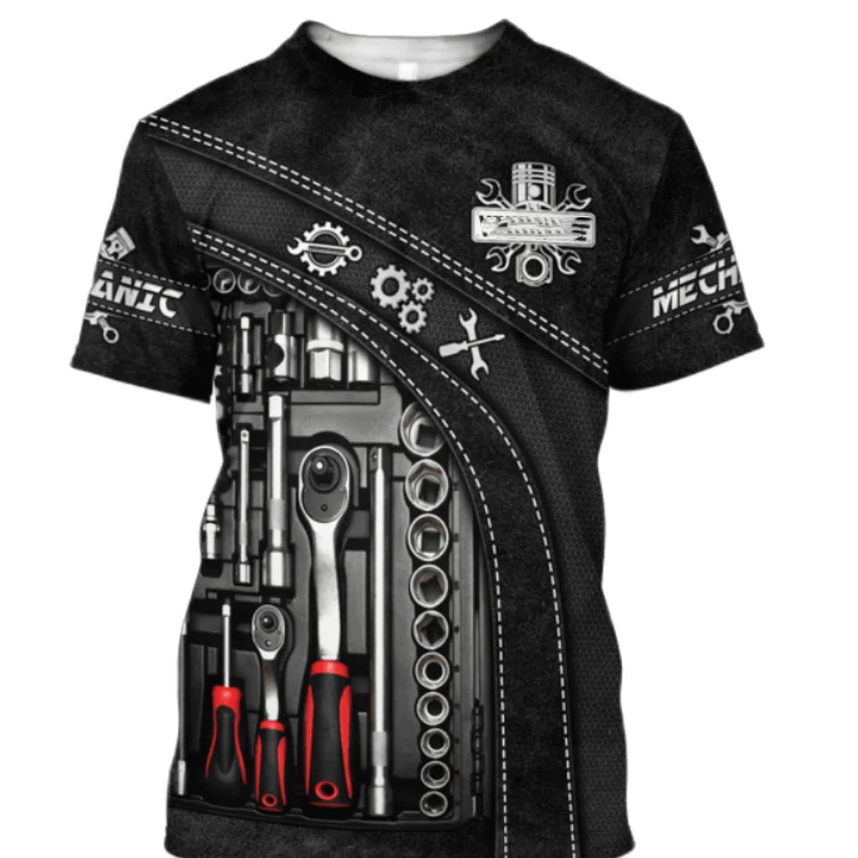 Men’s Retro Custom Mechanic Tee