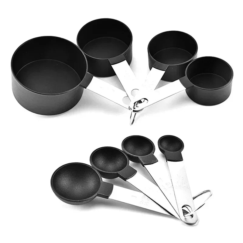8-Piece Stainless Steel Measuring Set