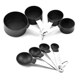 8-Piece Stainless Steel Measuring Set