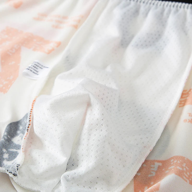 4-Pack Men's Fashion Printed Underwear: Breathable Boxers, Plus Size Options (Up to 6XL) 5