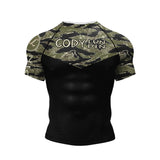 Cody Lundin Short Sleeve Pink Mens Jiu Jitsu BJJ No Gi Rash Guard Sublimation Men Running Training T-shirts Strech Fitness Tees