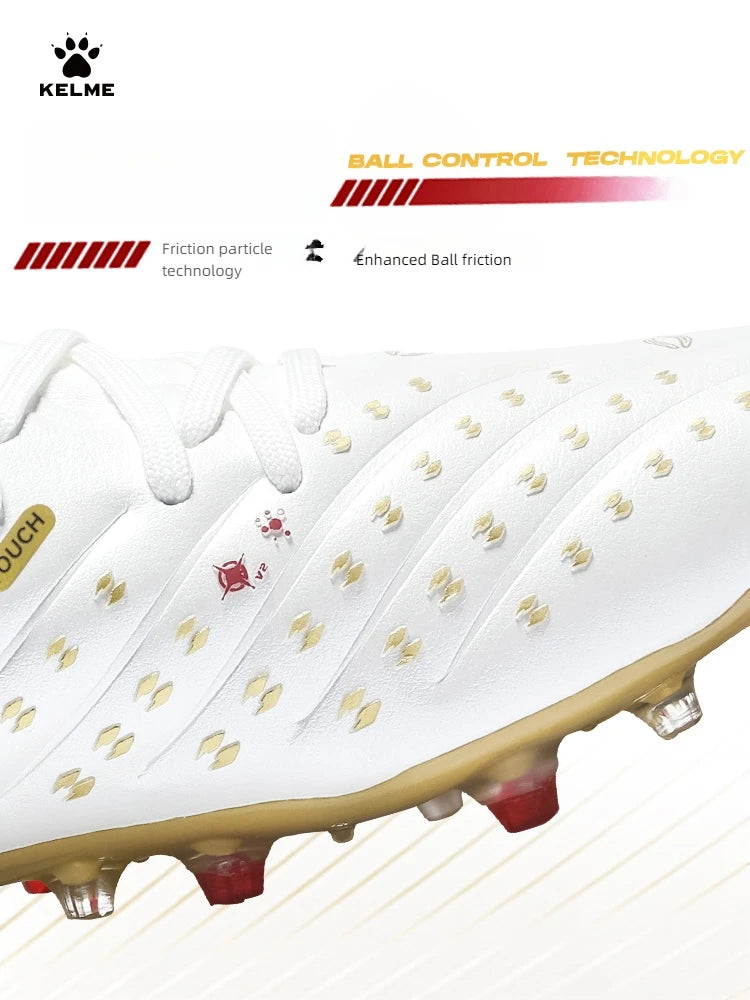 Kelme Football Shoes Men's Mg Soccer Shoes Professional Competition Artificial Grass Training Adult Sports Shoes 3