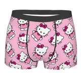 Hello Kitty Pattern Men’s Boxer Shorts