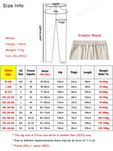 Men's Straight Sweatpants Wide Leg Cotton Track Pants 6