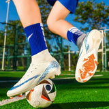 Men Soccer Shoes Society Professional Soccer Cleats Adult Fast Turf Training Football Shoes Outdoor Futsal Football Field Boots 3