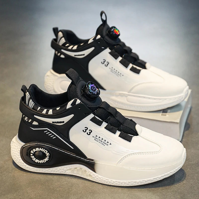 Mens-Sneakers-with-Rotating-Buckle-Comfy-Non-Slip-Lace-up-Durable-Shoes-for-Mens-Outdoor-Activities
