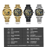 Fashion Casual Quartz Men Watch Stainless Steel Strap Luxury Dial Luminous 30M Waterproof Business Men Wristwatch 4