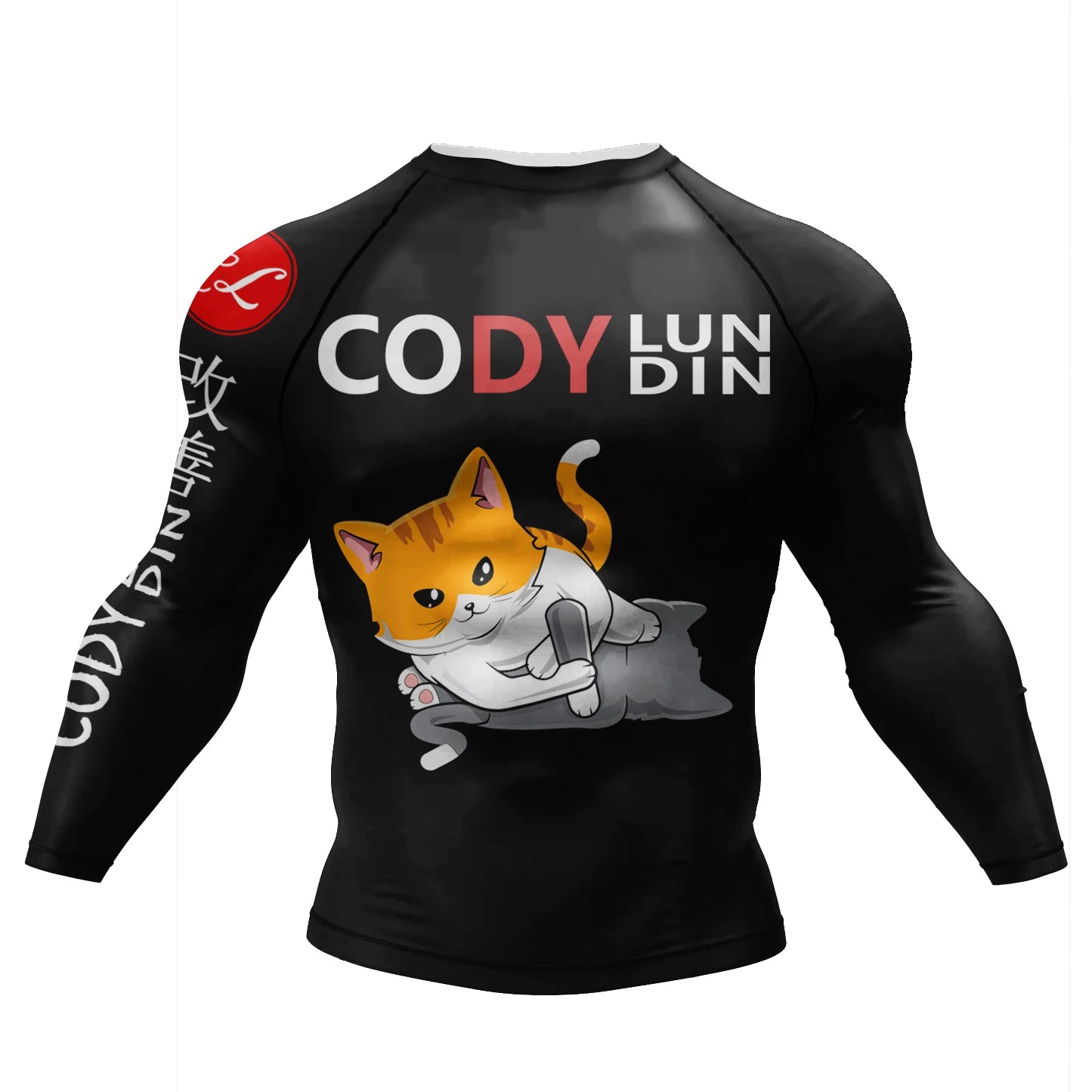 Custom Tattoo Long Sleeve Compression Tee