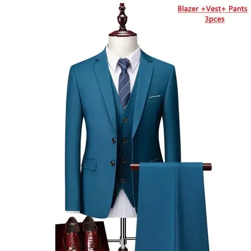 Men’s Premium 3-Piece Formal Suit Set