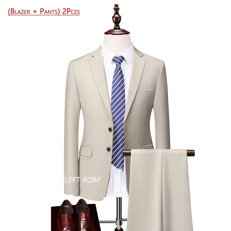 Men’s Premium 3-Piece Formal Suit Set