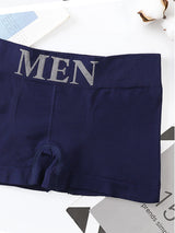 5 Pack Men's Comfort Stretch Boxer Briefs | Breathable Underwear | High Elastic Plain Color Comfortable Boxer Briefs Panties Breathable Pantyhose 4