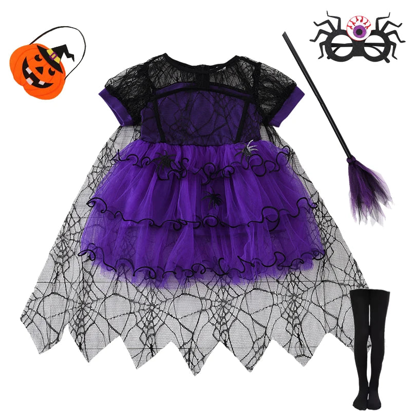 Toddler Witch Cosplay Party Dress