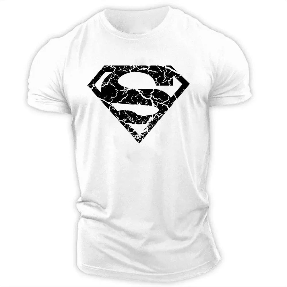 Men's Superman Print Quick-Dry T-Shirt 2