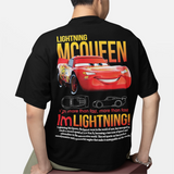 Fun Sally I'm Lightning Car Outfit T Shirt for Men Women Mcqueen Tee Shirt 100% Cotton New Arrival Clothing Love Gift For Couple