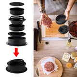1 Set, Suitable for RV Kitchen, Non-stick Hamburger Machine, Meat Pie Machine Mold, Suitable for Meat Milk Cheese Vegetables 5