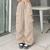 Women-Pants-Casual-Low-Waist-Drawstring-Sweatpant-Solid-Drawstring-Parachute-Trousers-Oversized-Pants-Jogger-Women-S