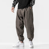 New Autumn Men's Black Pants Hip Hop Streetwear Fashion Jogger Harem Trousers Pants Big Size M 5XL 4