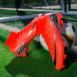 Men Soccer Shoes Society Professional Soccer Cleats Adult Fast Turf Training Football Shoes Outdoor Futsal Football Field Boots 5