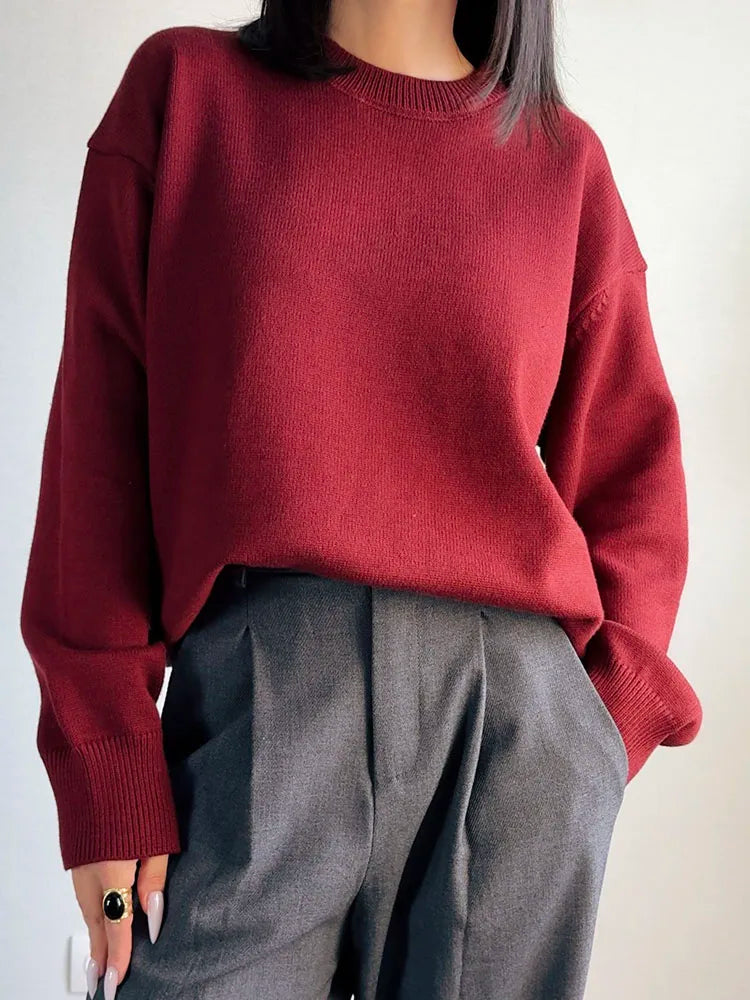 Loose Oversized Sweaters Warm Sweater