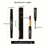 Double-ended Non-stick Cup Long Lasting Lipstick Lip Liner High Pigmented Waterproof Valentine's Day Gifts 3