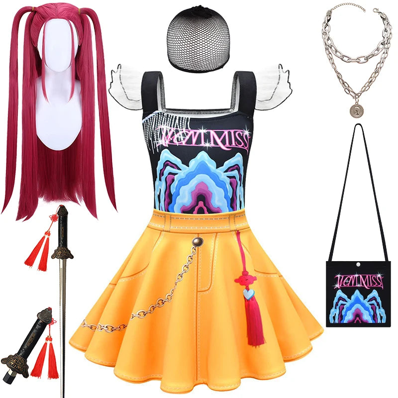 Girls' Demon Hunter Cosplay Outfits