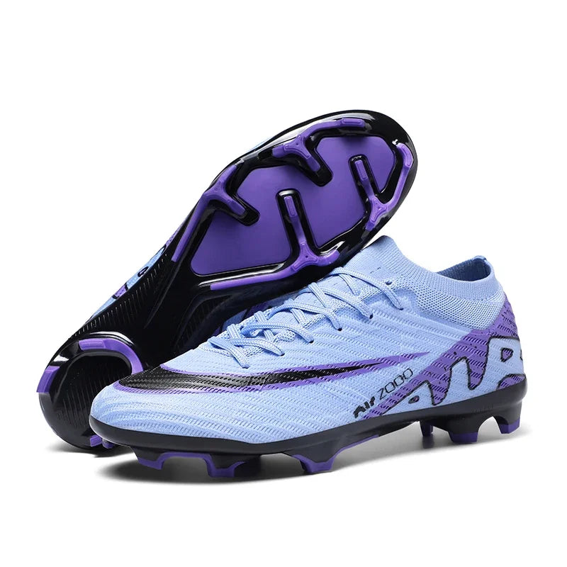 Mid-top New Men Soccer Shoes Cleats Hot-selling Non-Slip FG/TF Football Boots High-quality Match Sneakers Futsal Indoor
