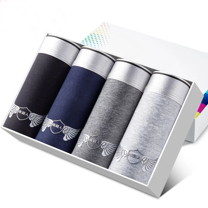 4-Pack Men’s Comfort Cotton Boxer Shorts