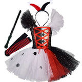 Classic Girl’s Monochrome Cosplay Dress Set