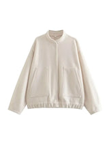 Oversized Vintage Bomber Jacket