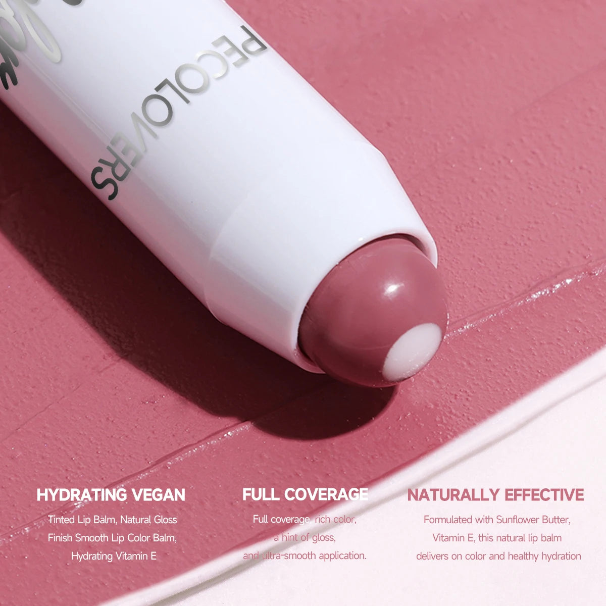 Moisturizing Gloss Lipstick Pen - Long-lasting Waterproof Color Rendering Lip Gloss, Rotating Lipstick Pen 5