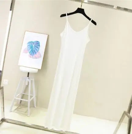 Spring-Summer-2024-Woman-Tank-Dress-Casual-Modal-Sexy-Camisole-Elastic-Female-Home-Beach-Dresses-O