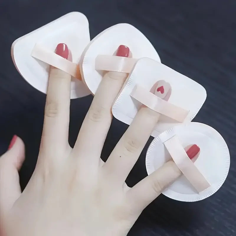 5pcs Portable Foundation Powder Puffs Drop Shape Beauty Makeup Sponge Blender Travel Women Makeup Tools 2