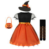 Children’s Pumpkin Carnival Dress