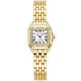 Women Watch Light Luxury Brand Business Gold Stainless Steel Ladies Fashion Quartz Watches Female Clock Bracelet Wristwatch 5