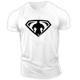 Men's Superman Print Quick-Dry T-Shirt 4