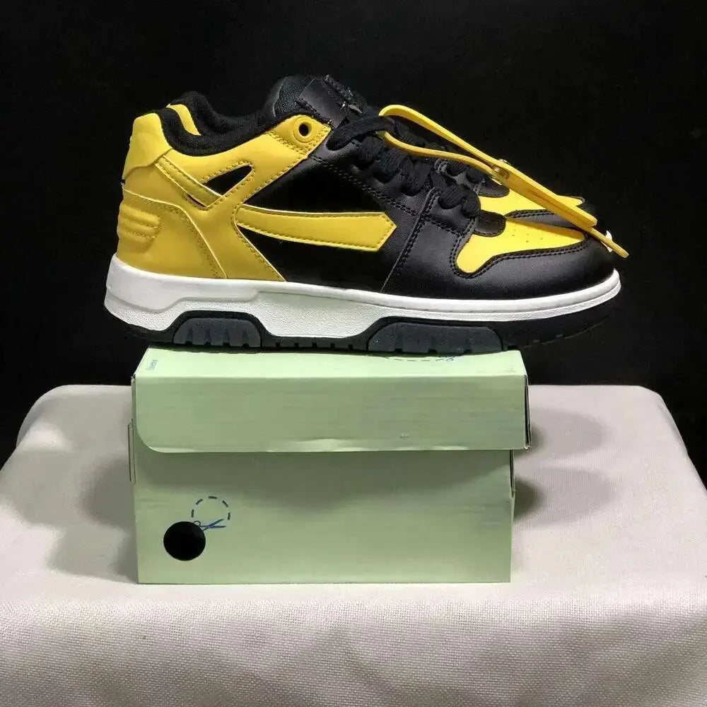 Designer Suede Leather Platform Sneakers