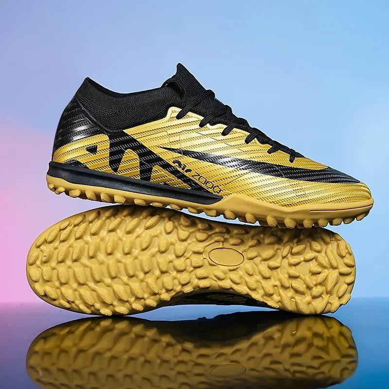 Mid-top New Men Soccer Shoes Cleats Hot-selling Non-Slip FG/TF Football Boots High-quality Match Sneakers Futsal Indoor 2