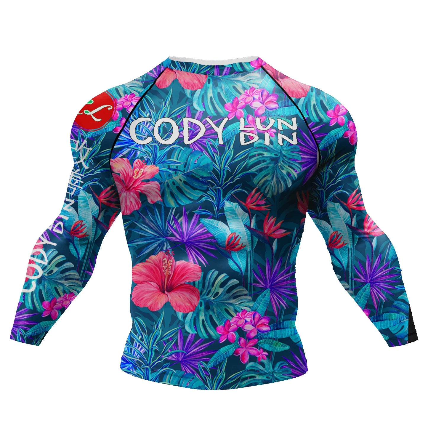 Custom Tattoo Long Sleeve Compression Tee