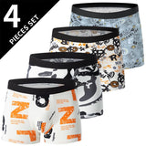 4-Pack-European-and-American-Size-MEN-S-FASHION-Printed-Boxer-Underwear-Comfortable-Swimming-Trunks-Oversized