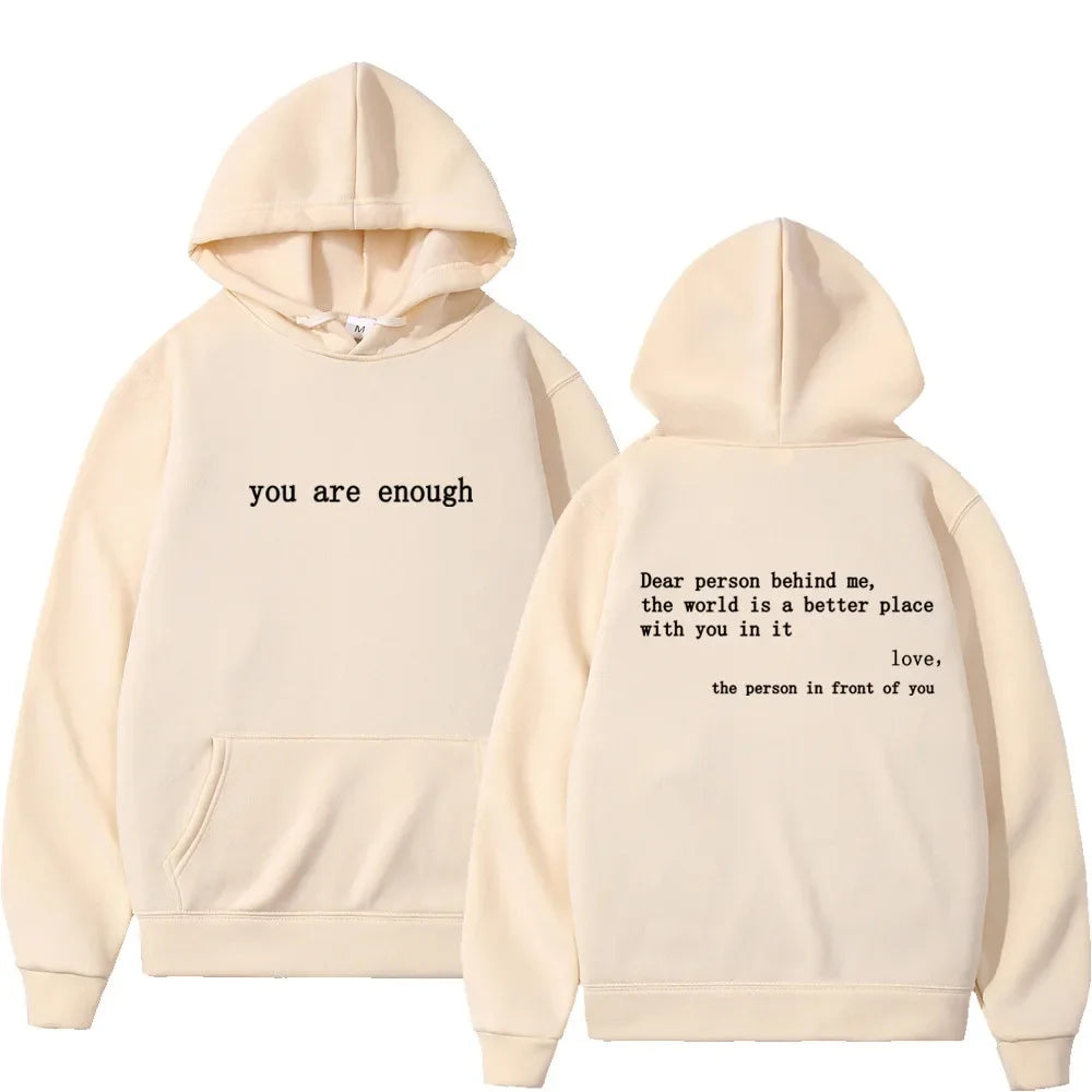 "Dear Person Behind Me" Unisex Hoodie