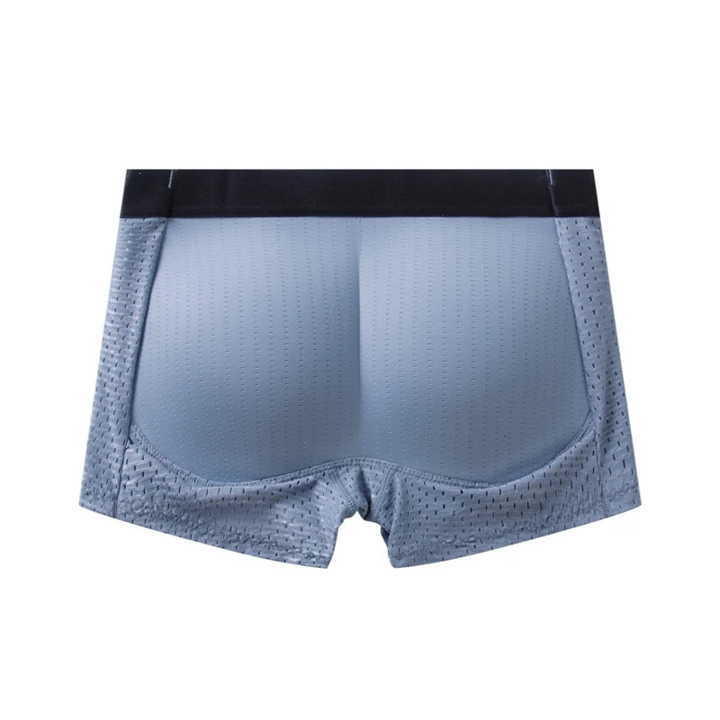 Men Trunks Built-in Fake Butt Hip Lifter Enhancer Shorts Boxer Briefs Padded Underwear Shapewear Underpants Nylon Breathable 5