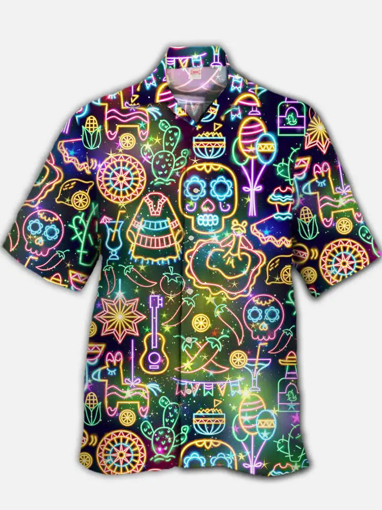 Mexican Graffiti Hawaiian Shirt